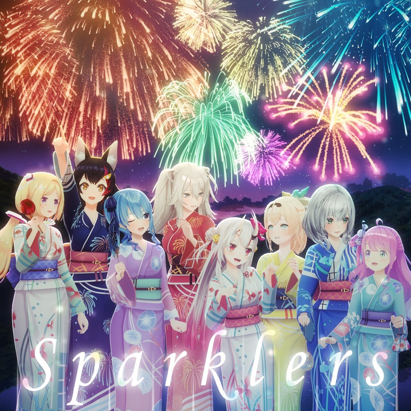 hololive IDOL PROJECT Sparklers 作品アートワーク